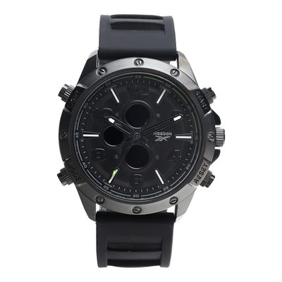 Relógio Analógico Masculino Reebok Esportivo Preto